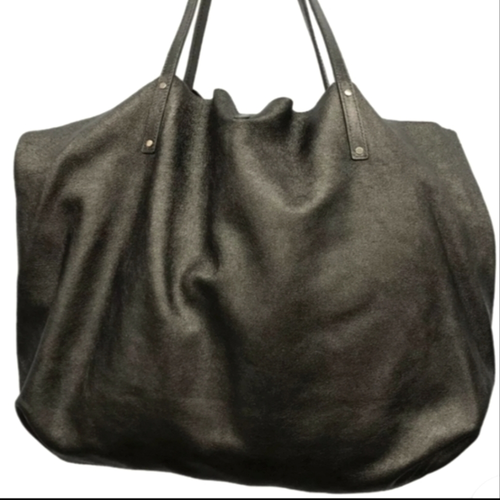 Tiffany & Co Boho Reversible Black Suede Handbag - Picture 6 of 14